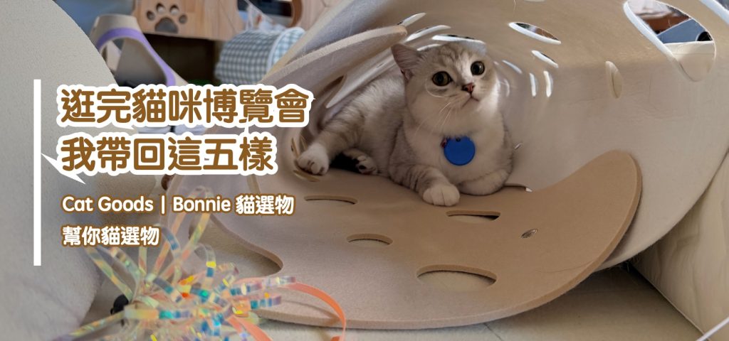 逛完貓咪博覽會，我帶回這五樣｜Bonnie 貓選物
